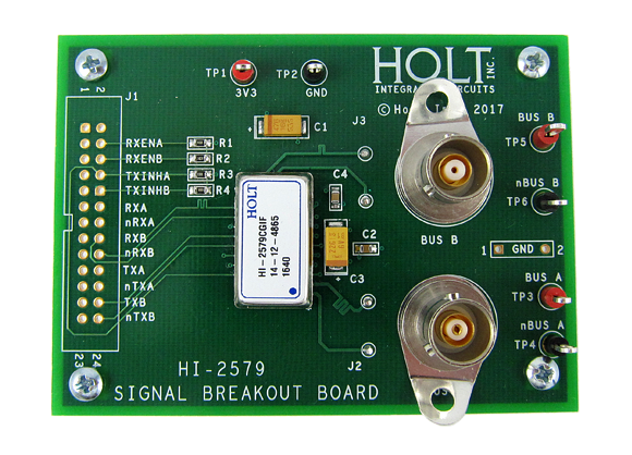ADK-2579 – HI-2579 Transceiver Demonstration Board - Holt Integrated  Circuits, Inc.